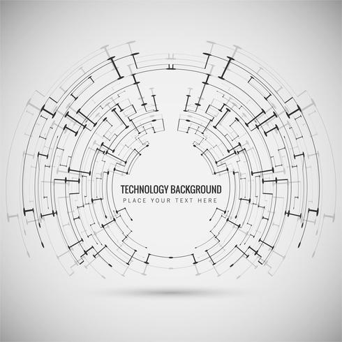 Abstract technology background design illustration vector