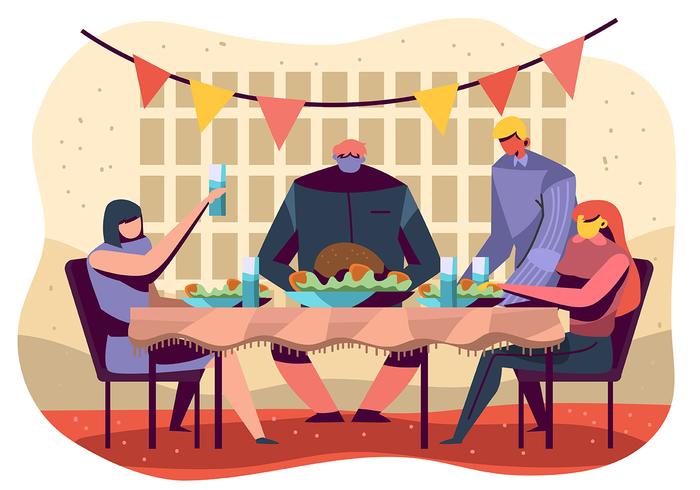 Parties and Gatherings vector