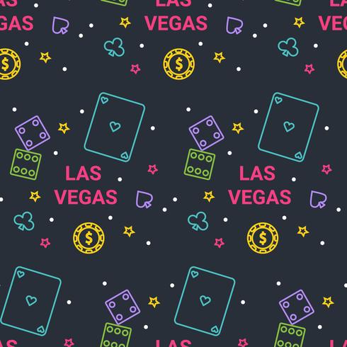 Las Vegas Pattern Vector