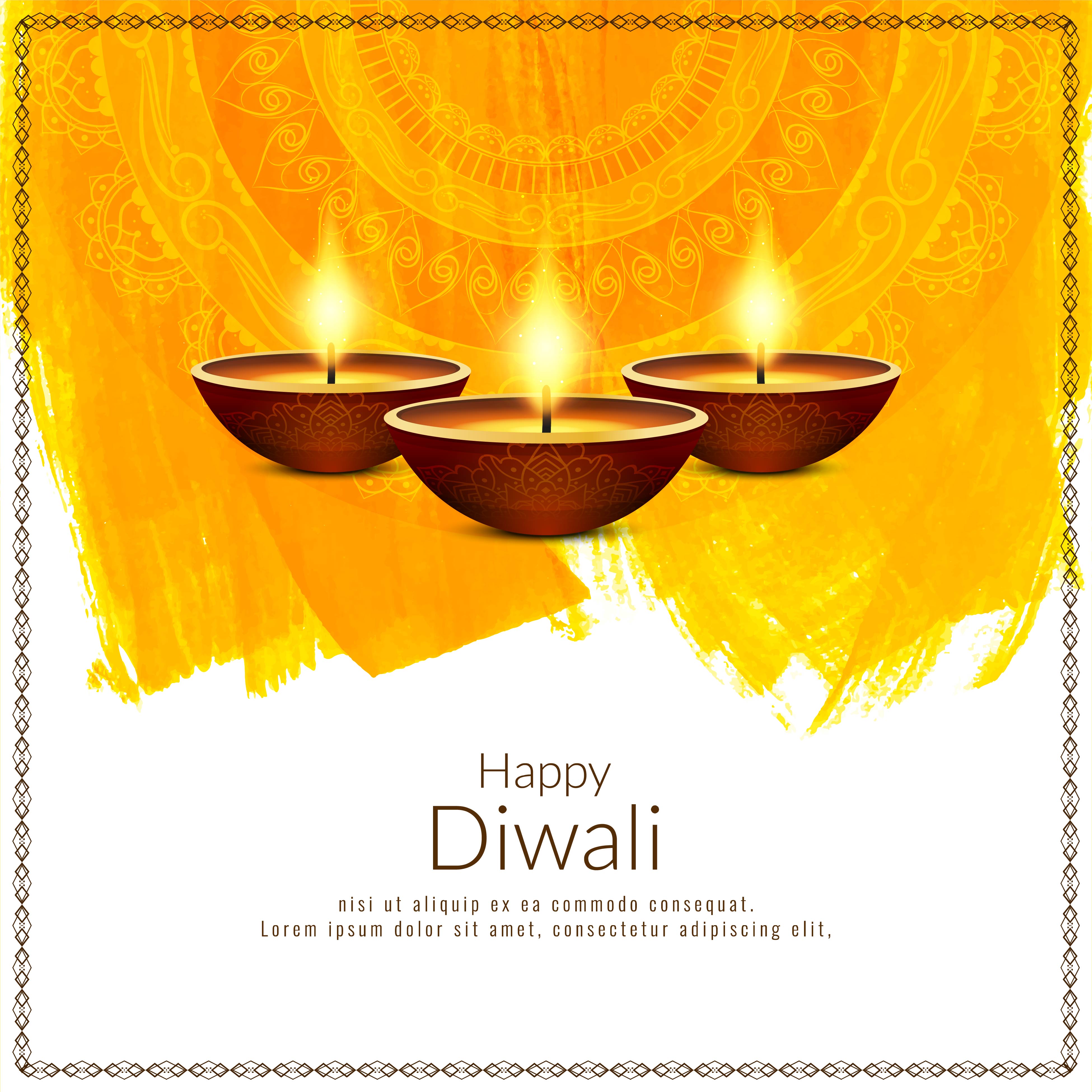 Abstract beautiful Happy Diwali festival background 252488