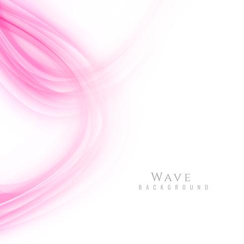 Abstract elegant wave stylish background vector