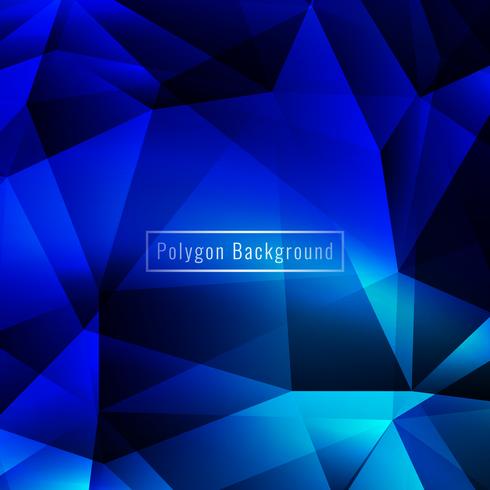 Abstract colorful geometric polygon modern background vector