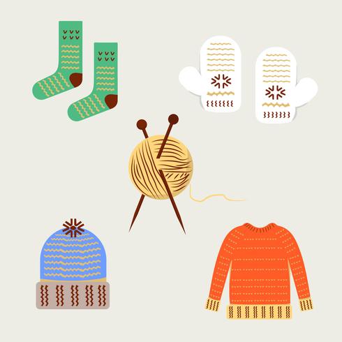 Wool Clothes vector