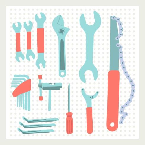 Bike Tools vector