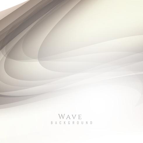 Abstract elegant wave stylish background vector