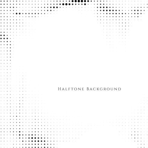Abstract modern halftone background vector