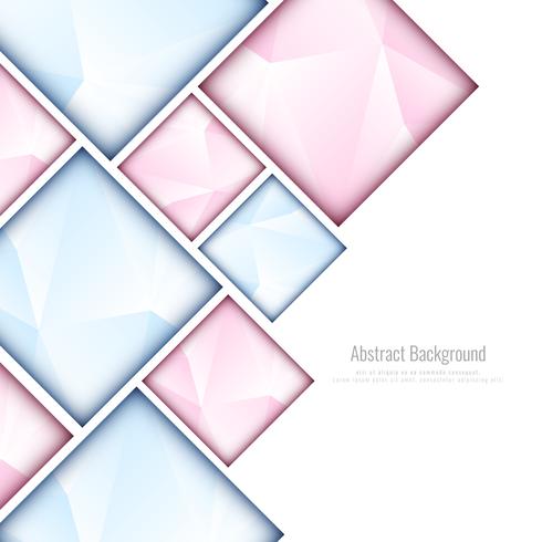 Abstract modern geometric polygonal background vector