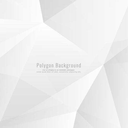 Abstract modern geometric polygonal background vector