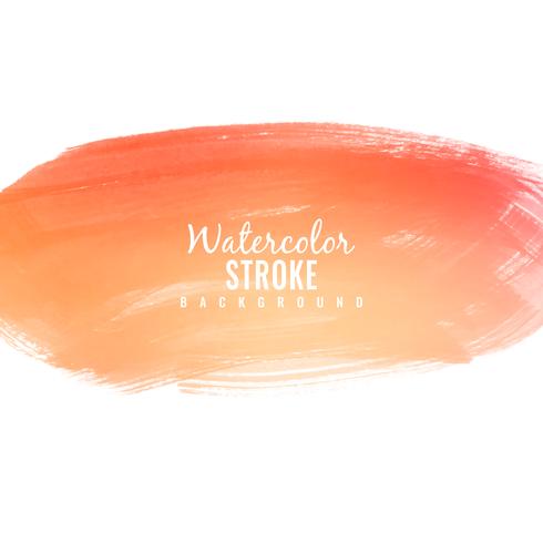 Abstract colorful stylish watercolor stroke design background il vector