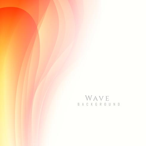 Abstract elegant wave stylish background vector