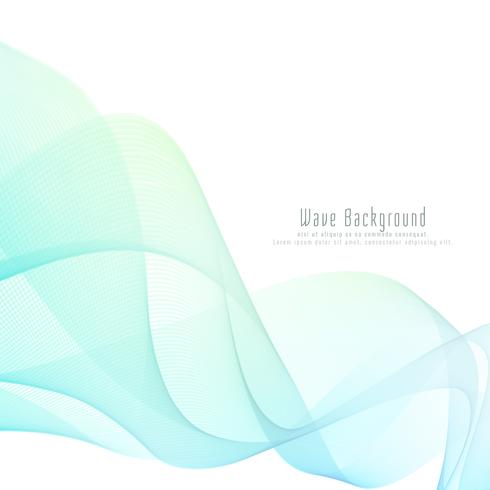 Abstract styish wave background vector