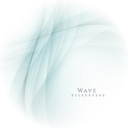 Abstract stylish wave modern background vector