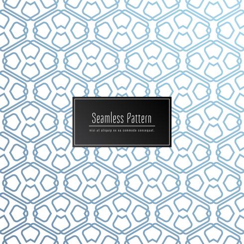 Abstract geometric seamless pattern elegant background vector
