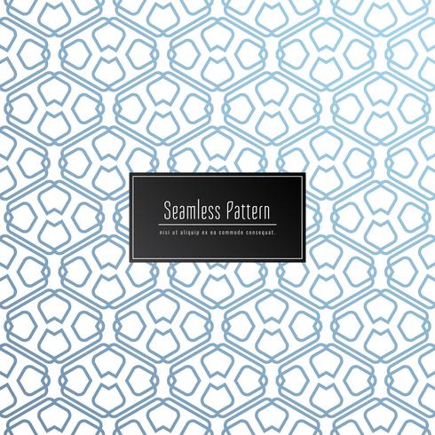 Abstract geometric seamless pattern elegant background vector