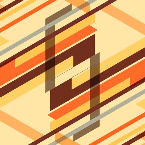 Abstract colorful retro geometric background vector