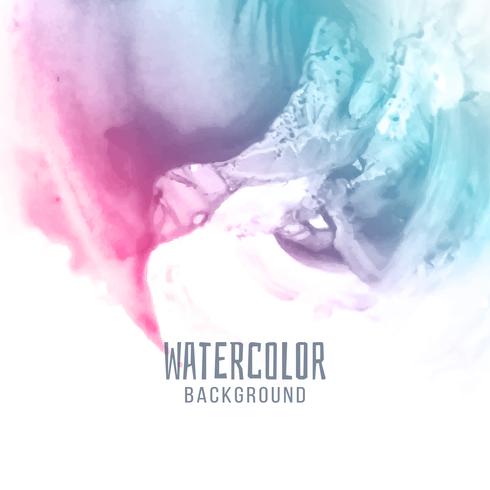 Abstract stylish colorful watercolor background vector