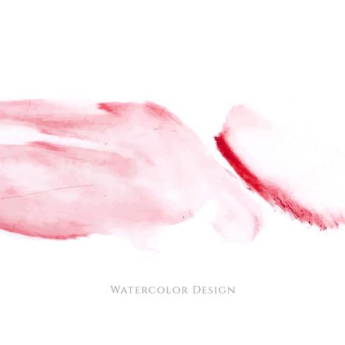 Abstract watercolor design background vector