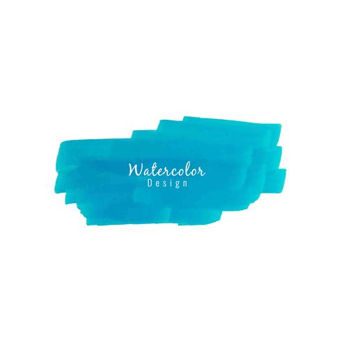 Abstract modern watercolor design background vector