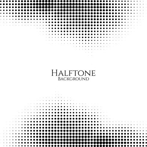 Abstract halftone vector background