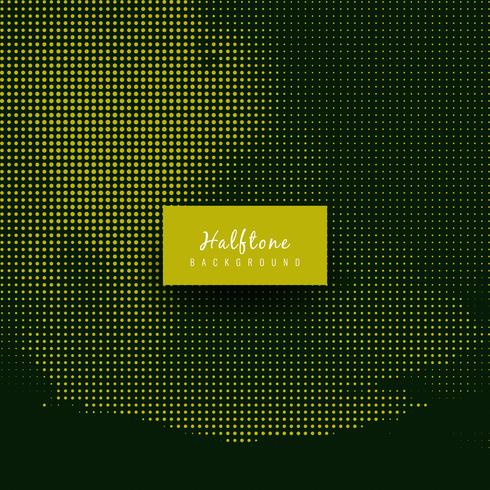 Abstract halftone design background vector