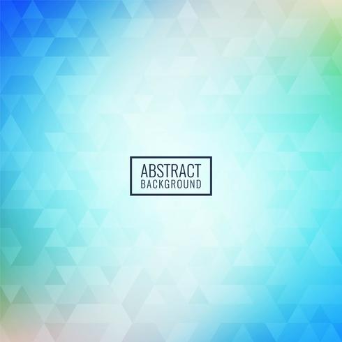 Abstract colorful triangular mosaic background vector