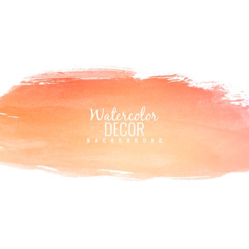 Abstract colorful stylish watercolor stroke design background il vector