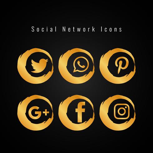 Abstract social media icon background 253232 Vector Art at Vecteezy