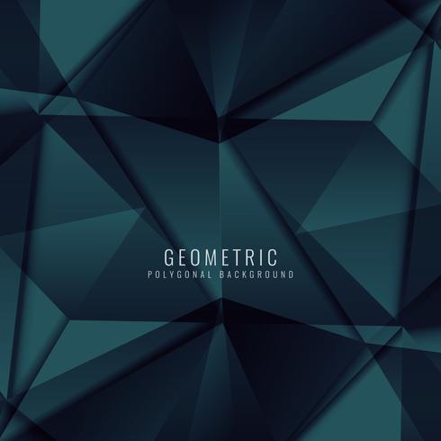 Abstract modern geometric polygonal background vector