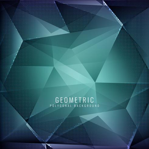 Abstract modern geometric polygonal background vector