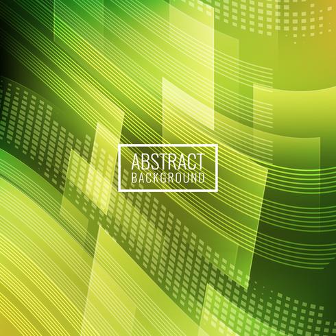 Abstract green geometric background vector