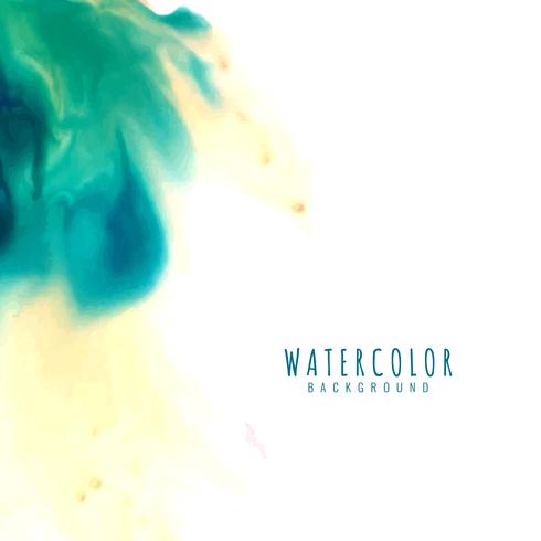 Abstract colorful watercolor background vector