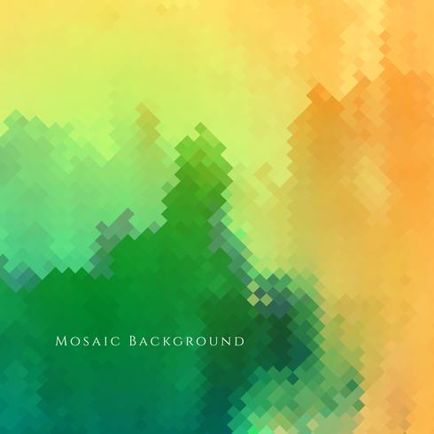 Modern colorful mosaic background design vector