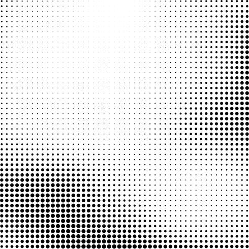 Abstract halftone background vector