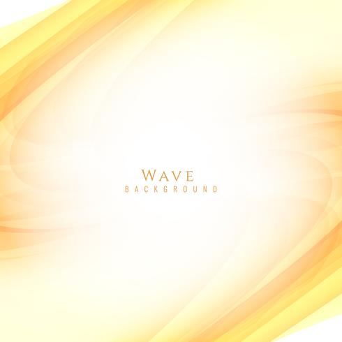 Abstract stylish wave background vector