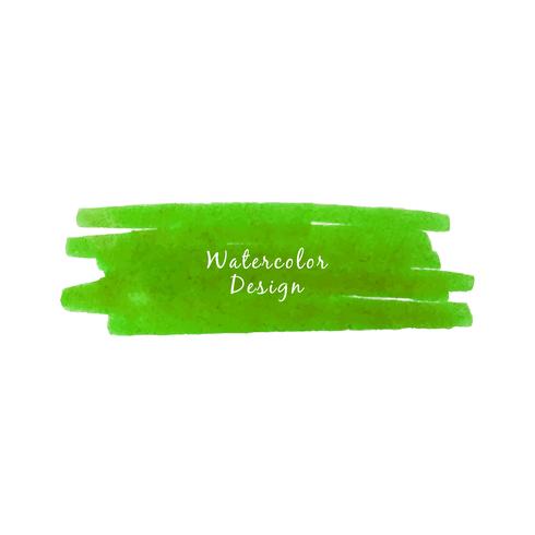 Abstract watercolor design vector background
