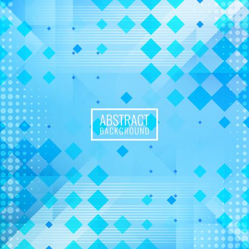 Abstract blue polygonal mosaic background vector