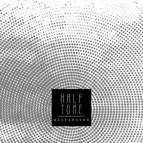 Abstract haftone design background vector