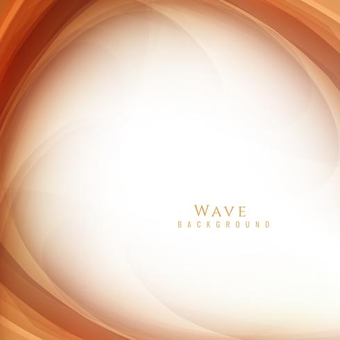 Abstract stylish red wave background vector
