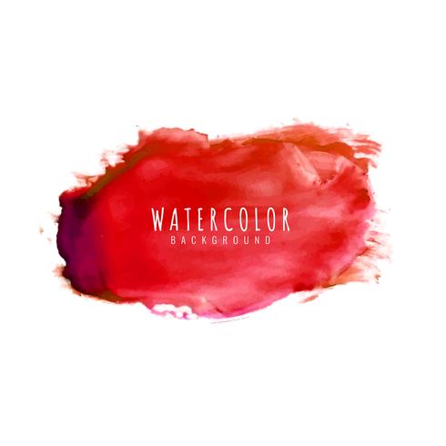 Abstract watercolor stain design background vector