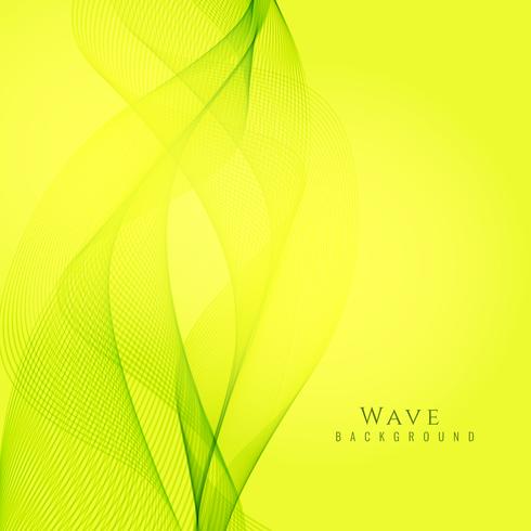 Abstract elegant wave stylish background vector