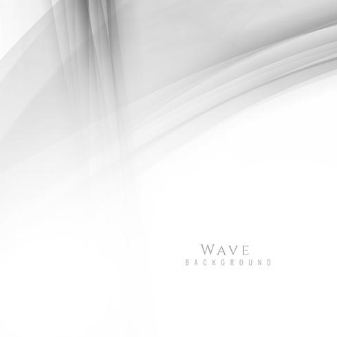 Abstract elegant wave stylish background vector