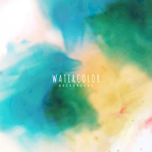 Abstract watercolor colorful background vector