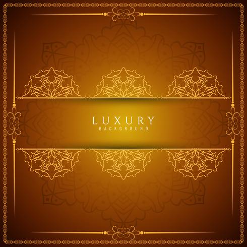 Abstract beautiful luxury mandala vector background