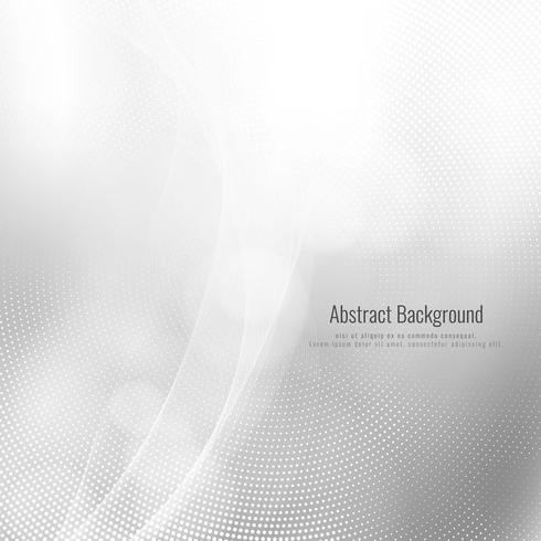 Abstract elegant grey color wave background vector