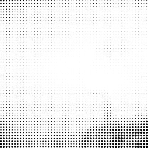 Abstract halftone background vector
