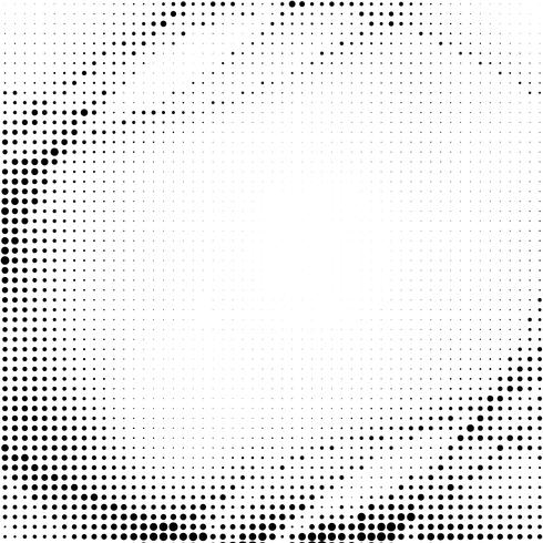 Abstract halftone design background vector