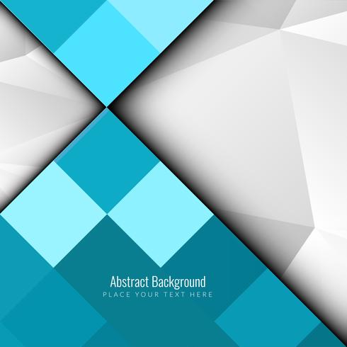 Abstract modern geometric polygonal background vector