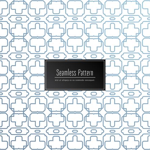 Abstract geometric seamless pattern background vector