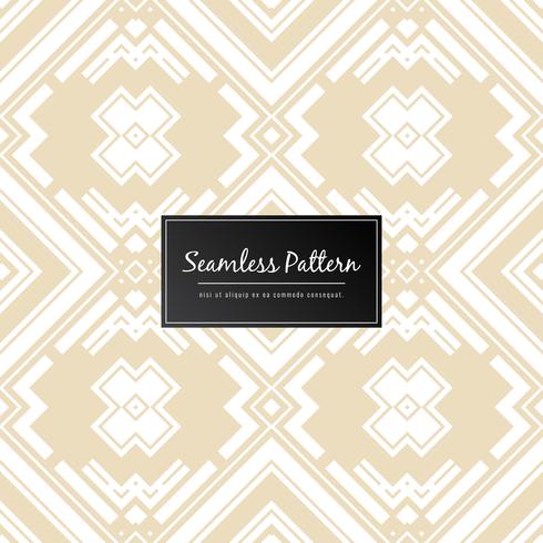 Abstract seamless pattern geometric design background vector