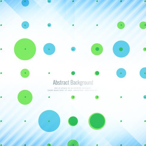 Abstract geometric background with colorful dots vector